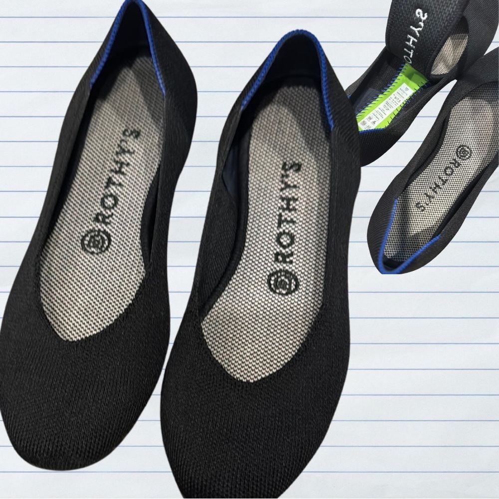 Rothy's Black Flats
